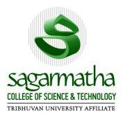 Sagarmatha College of Science and Technology logo