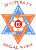 Central Department of Social Work: Tribhuvan University logo