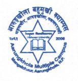Aarungkhola Multiple Campus logo