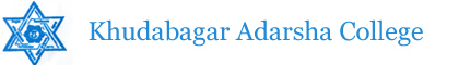 Khudabagar Adarsh College logo