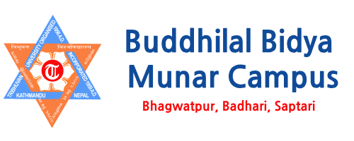 Buddhilal Bidya Munar Campus logo