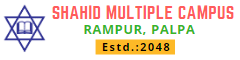 Shahid Multiple Campus logo