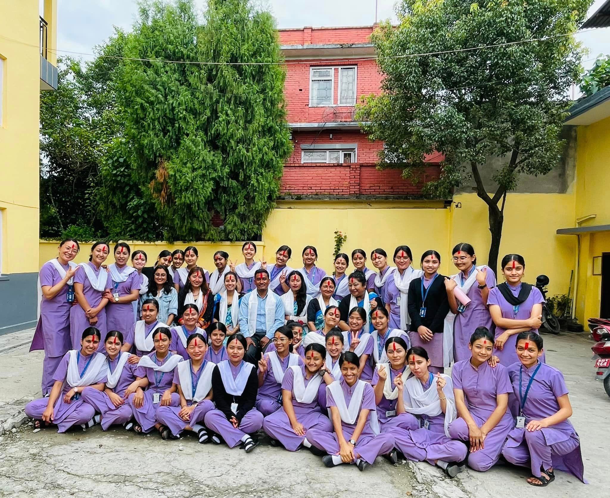 Vinayak College of Health Science campus