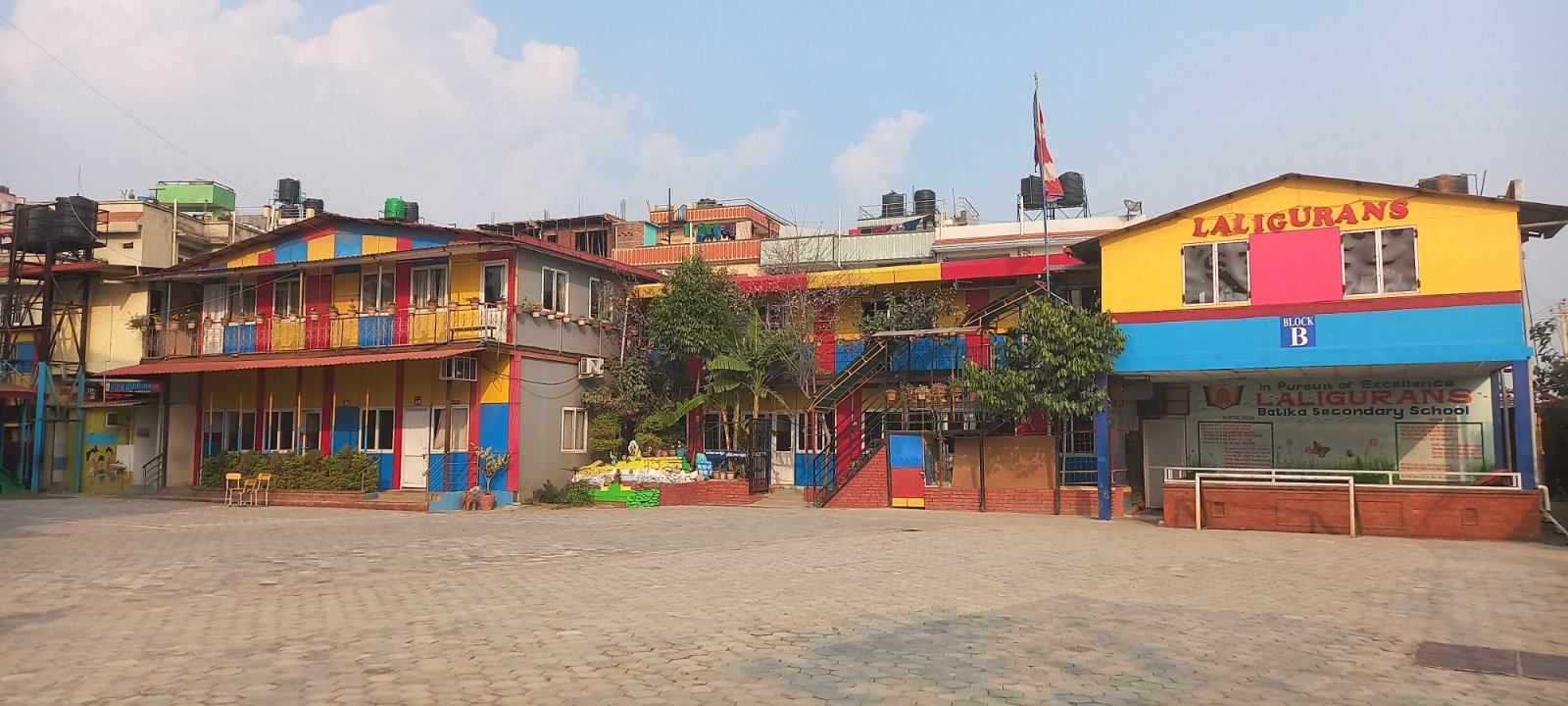 Laligurans Batika Secondary School campus