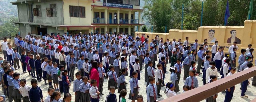 Sangla BalKumari Secondary School campus