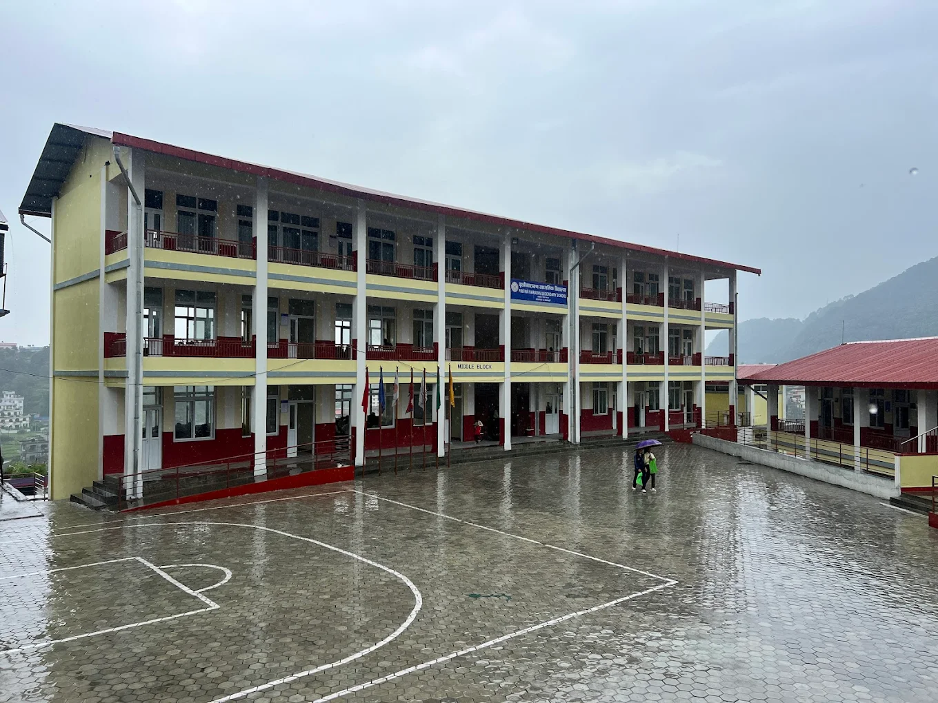 Prithvi Narayan Secondary School campus